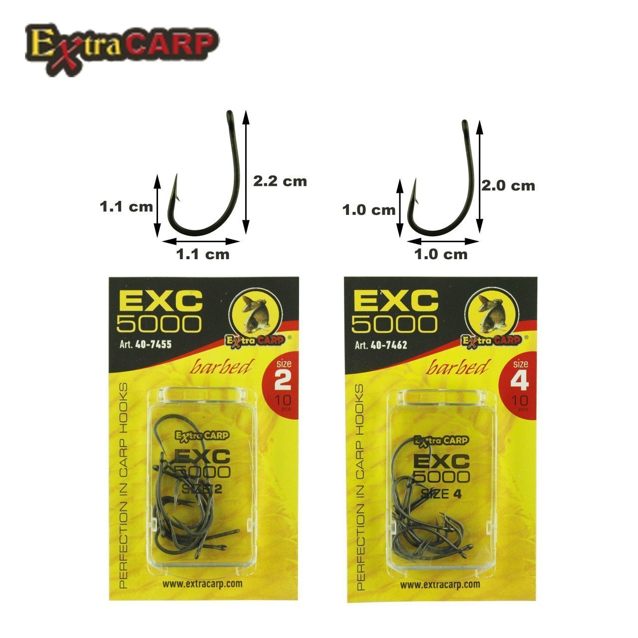 Hooks Exc 5000 10 Pcs 2