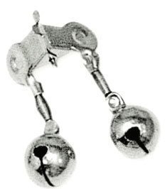 Lineaeffe Çiftli Metal Zil Kısa