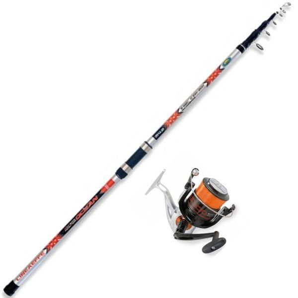 Lineaeffe 2015392 Ocean Combo SET 420cm 100-200gr Atar FD 7000 Makine 1 BB
