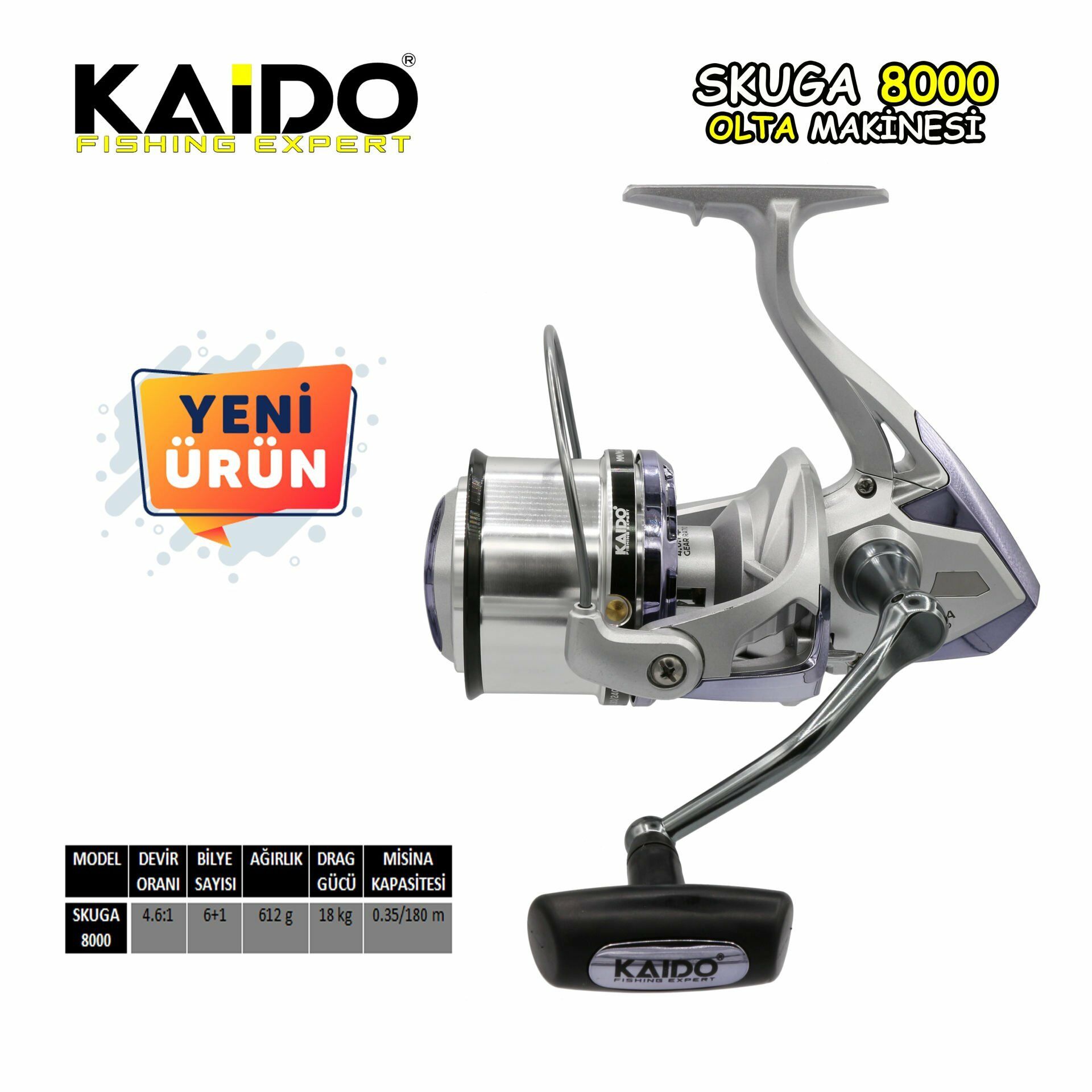 Skuga 8000 SF SS Olta Makinesi