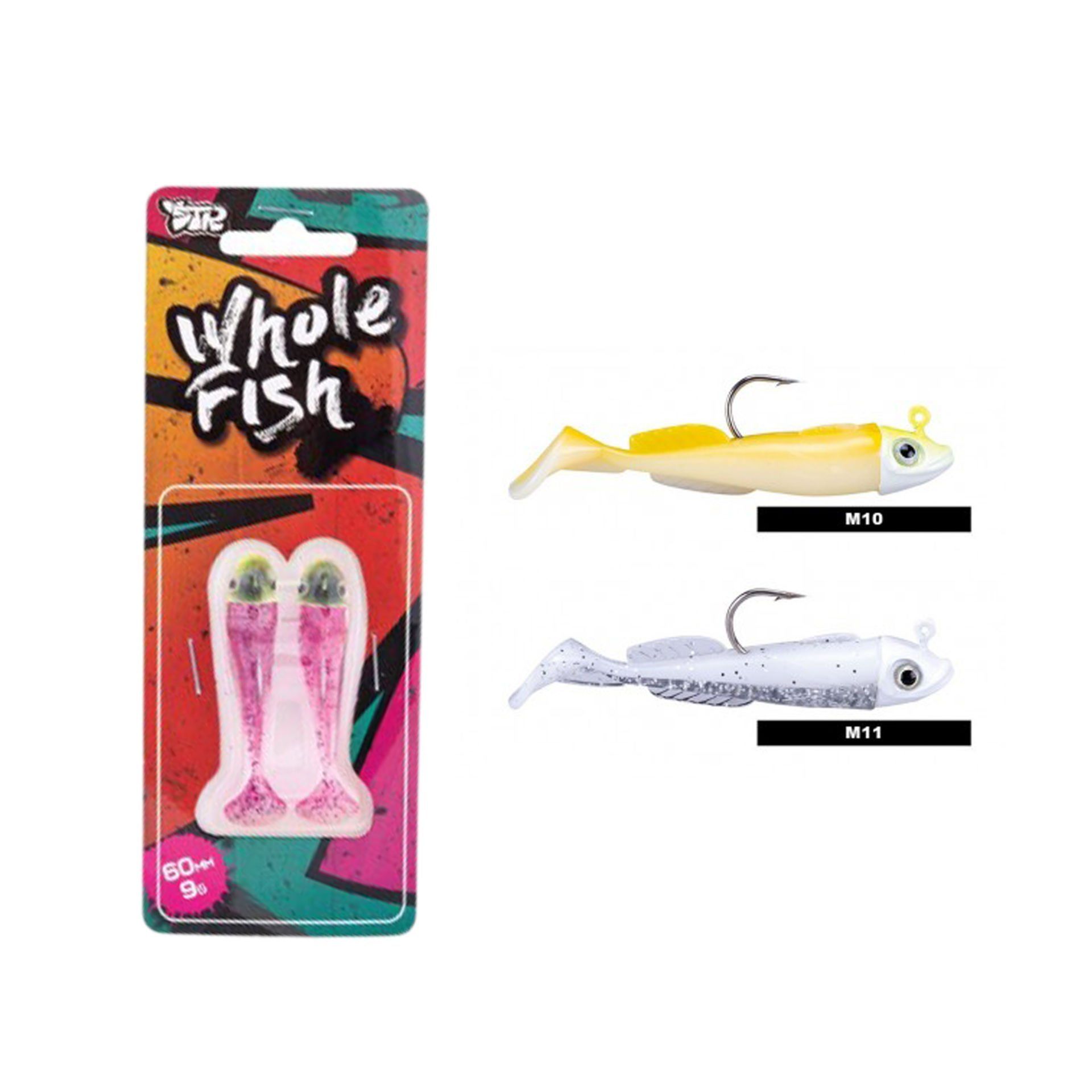 Akami Whole Fish 6 cm 9 gr Silikon Balık M10