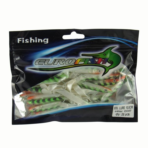 Eel Lure 10,5 Cm Silikon Cc07