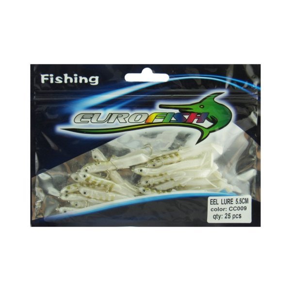 Eel Lure 5,5 Cm Silikon Cc09