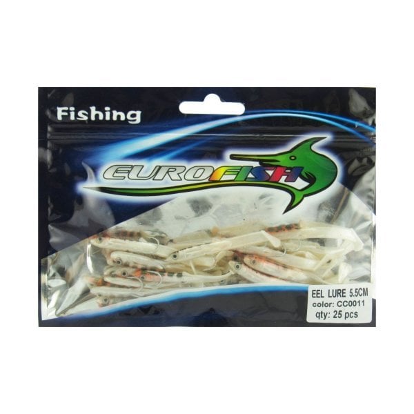 Eel Lure 5,5 Cm Silikon Cc11