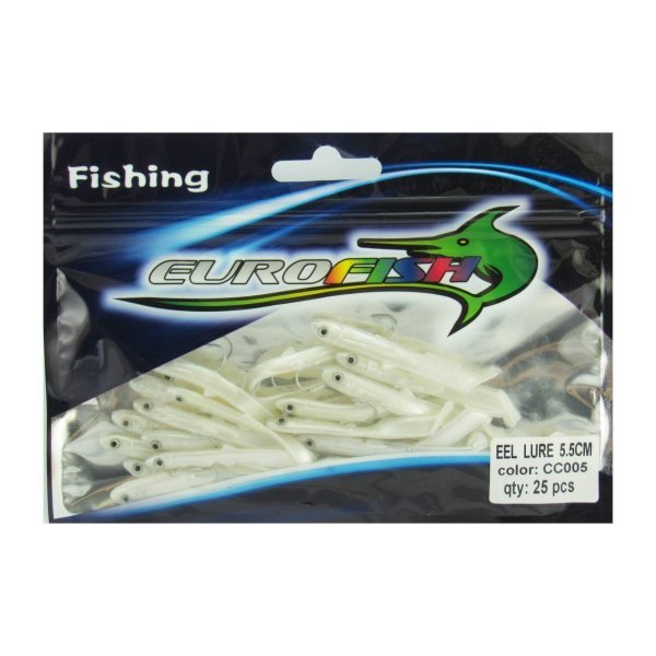 Eel Lure 5,5 Cm Silikon Cc05
