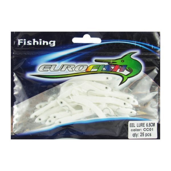 Eel Lure 6,5 Cm Silikon Cc01