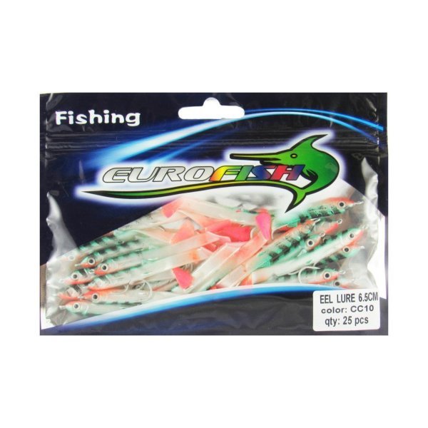 Eel Lure 6,5 Cm Silikon Cc10