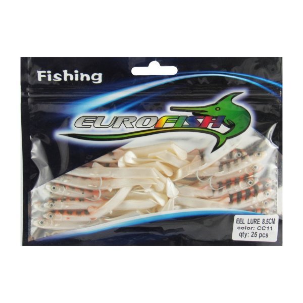 Eel Lure 8,5 Cm Silikon Cc11