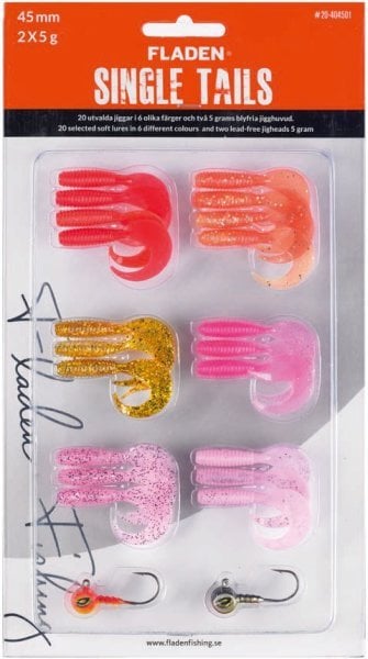 Fladen Silikon Kuyruk Jig Kit 18P