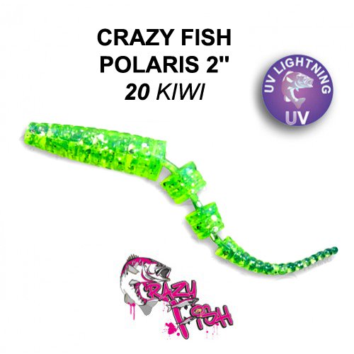 CRAZY FISH POLARIS 2 / 54 MM / COLOR: 20 KIWI