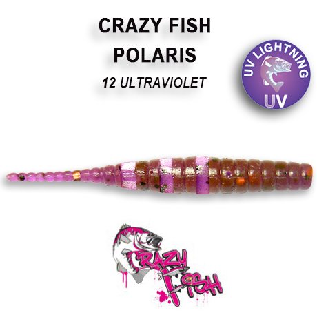 CRAZY FISH POLARIS 2 / 54 MM / COLOR: 12 ULTRAVIOLET