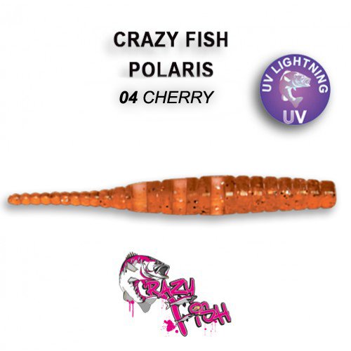 CRAZY FISH POLARIS / 45 MM / COLOR: 4-4 CHERRY