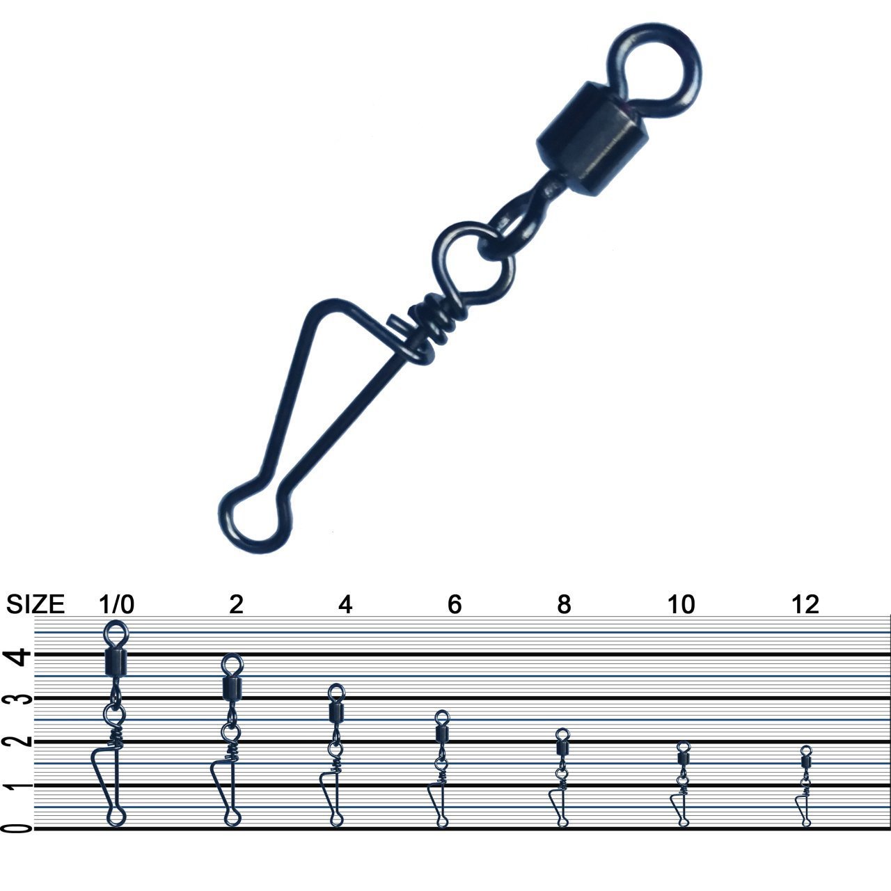 Inox Kilitli Bilyalı İtalyan Tp Fırdöndü 10lu 1/0