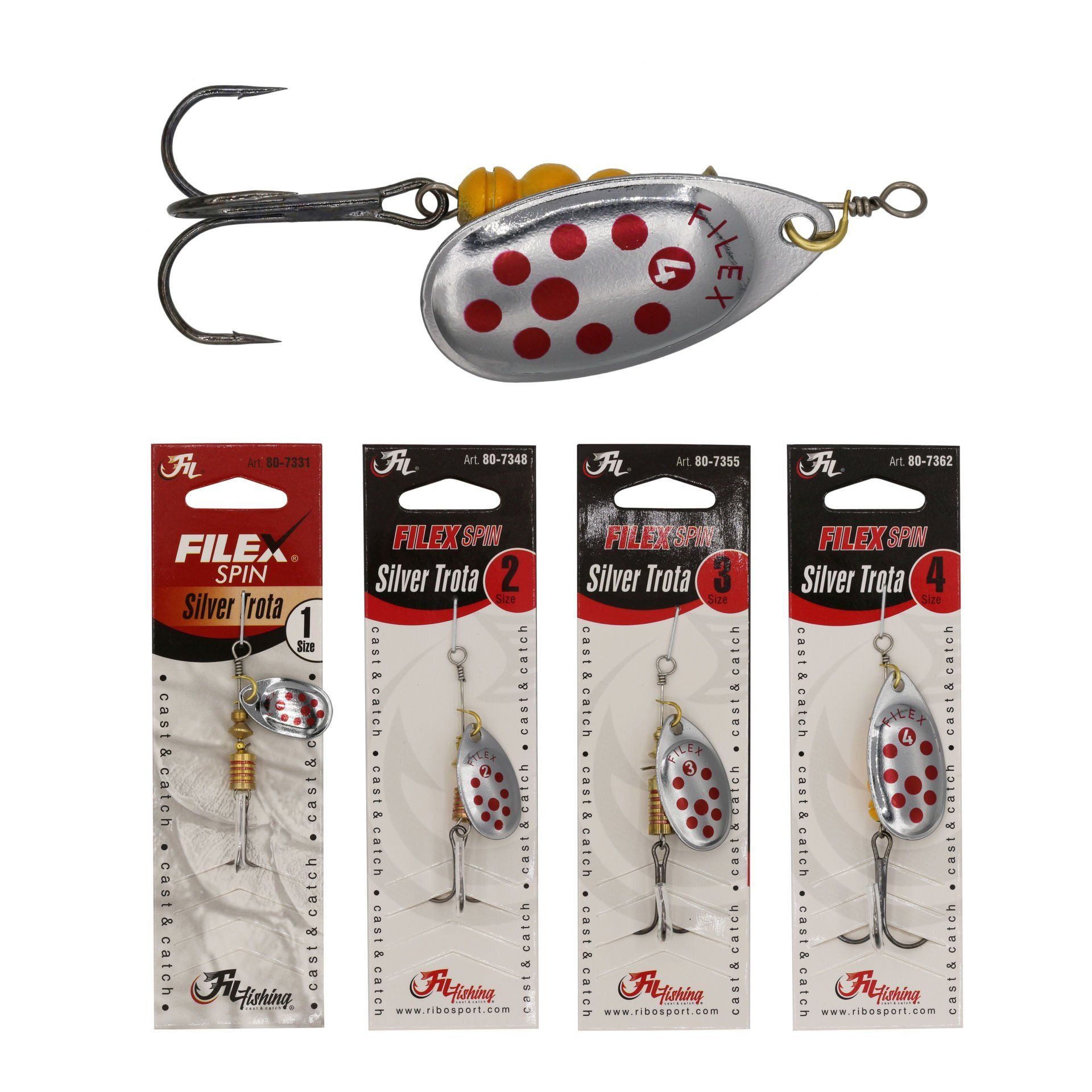 Filex Silver Trota Mepps Döner Kaşık 2