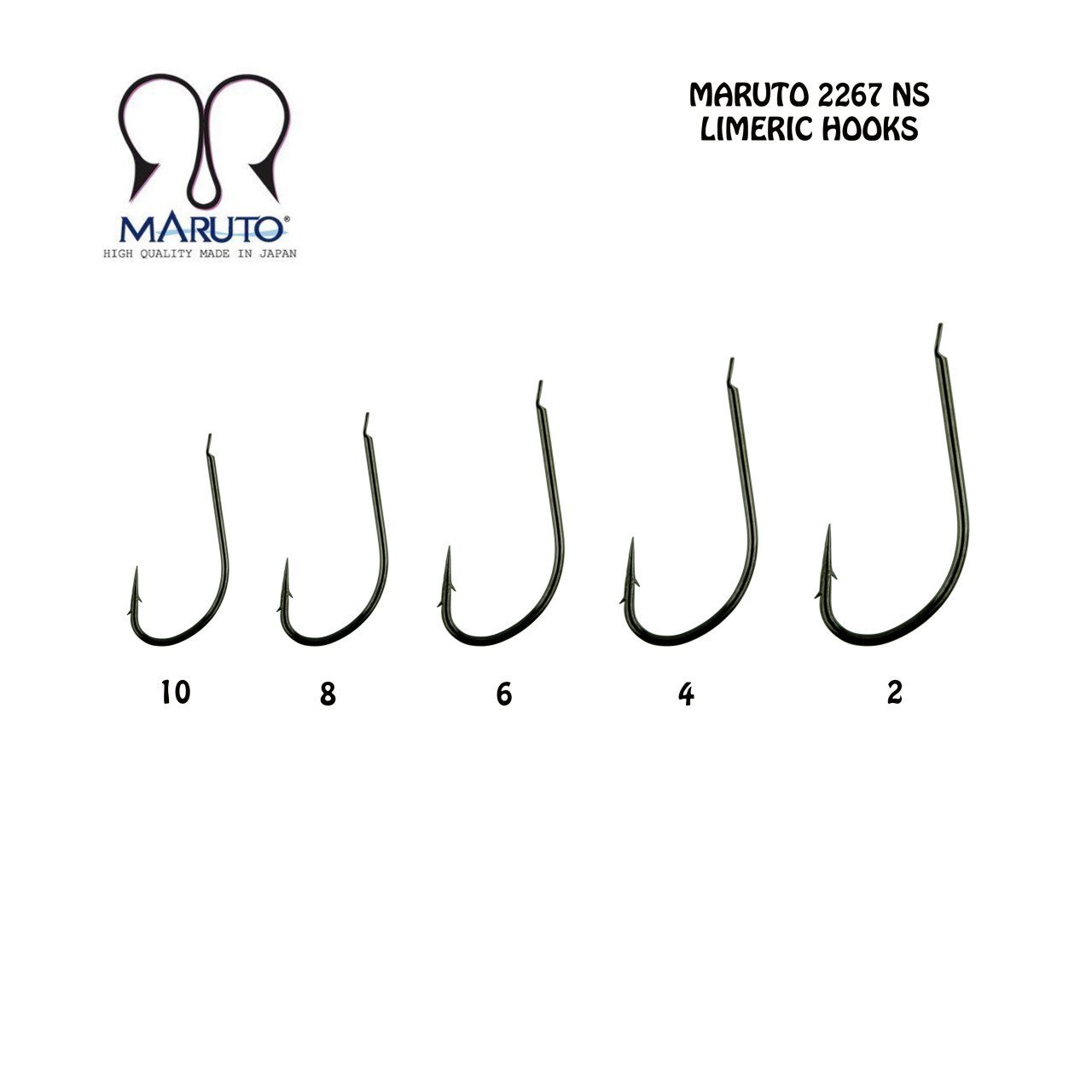 Maruto 2267 Black Nikel Olta İğnesi No:8 (28Pcs)