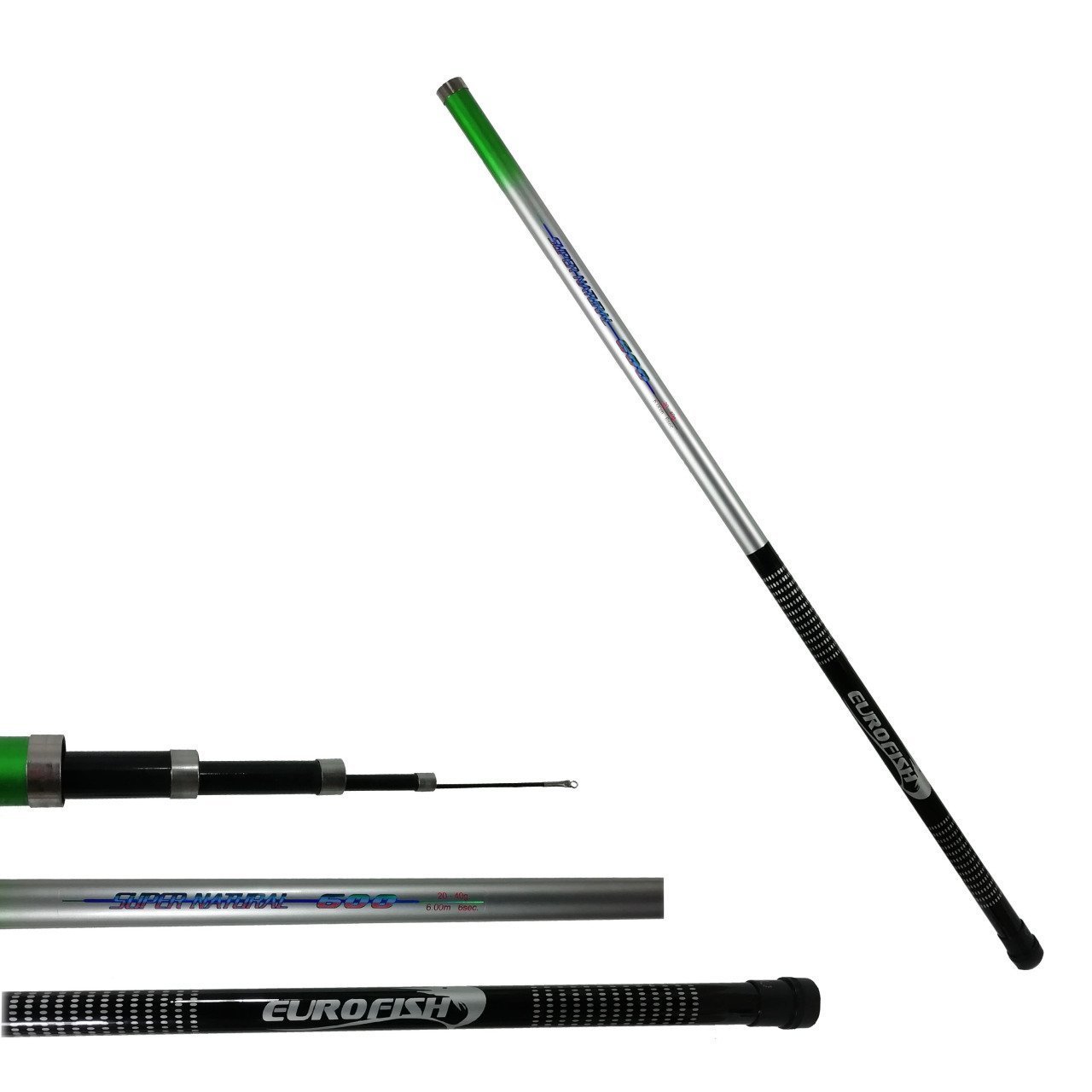 Süper Natural Bilezikli Halkasız Olta Kamış 600 cm