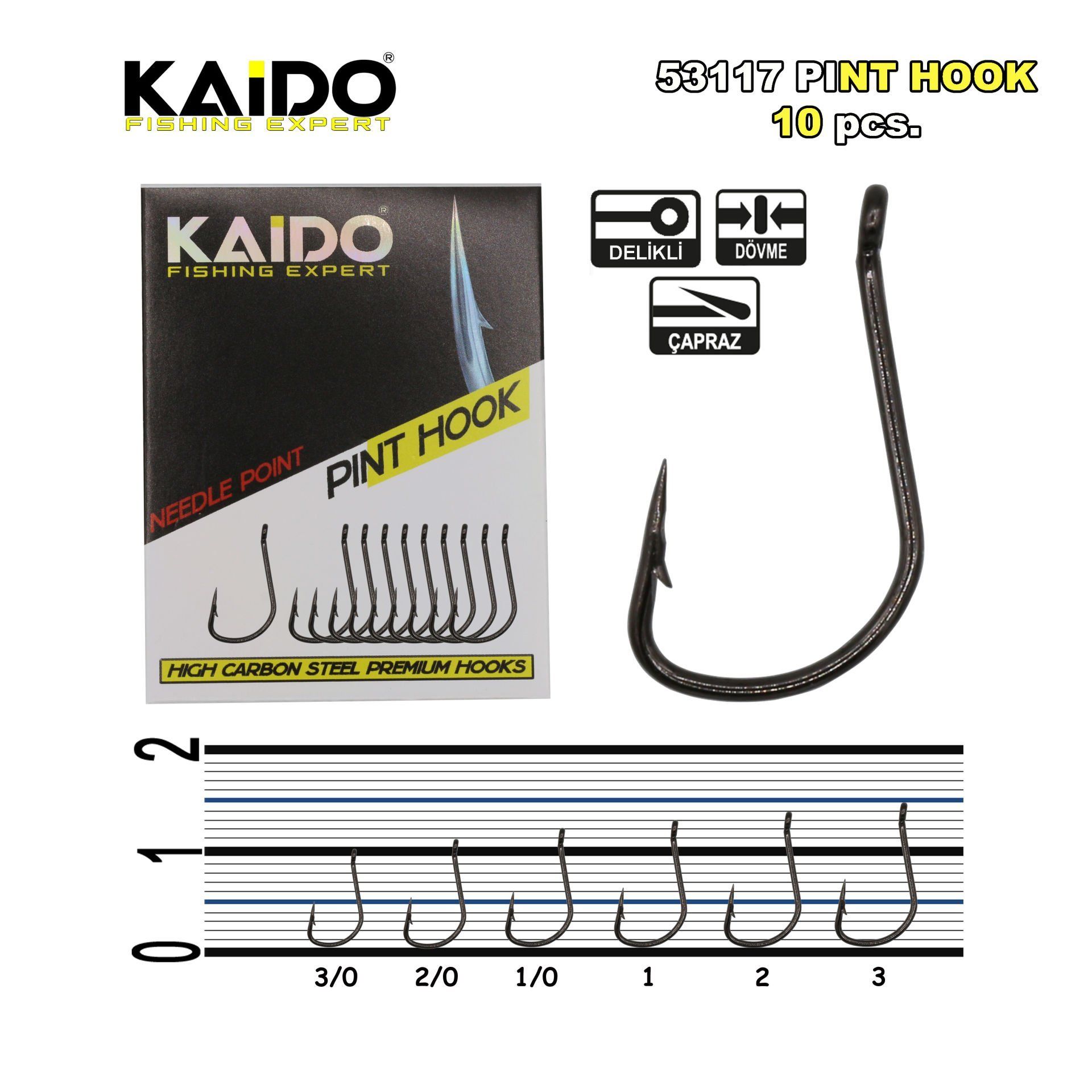 53117 Pint Hook (10 Pcs) 1