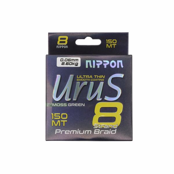 Urus 8X Braid 150 MT Moss Green 0.16 Mm