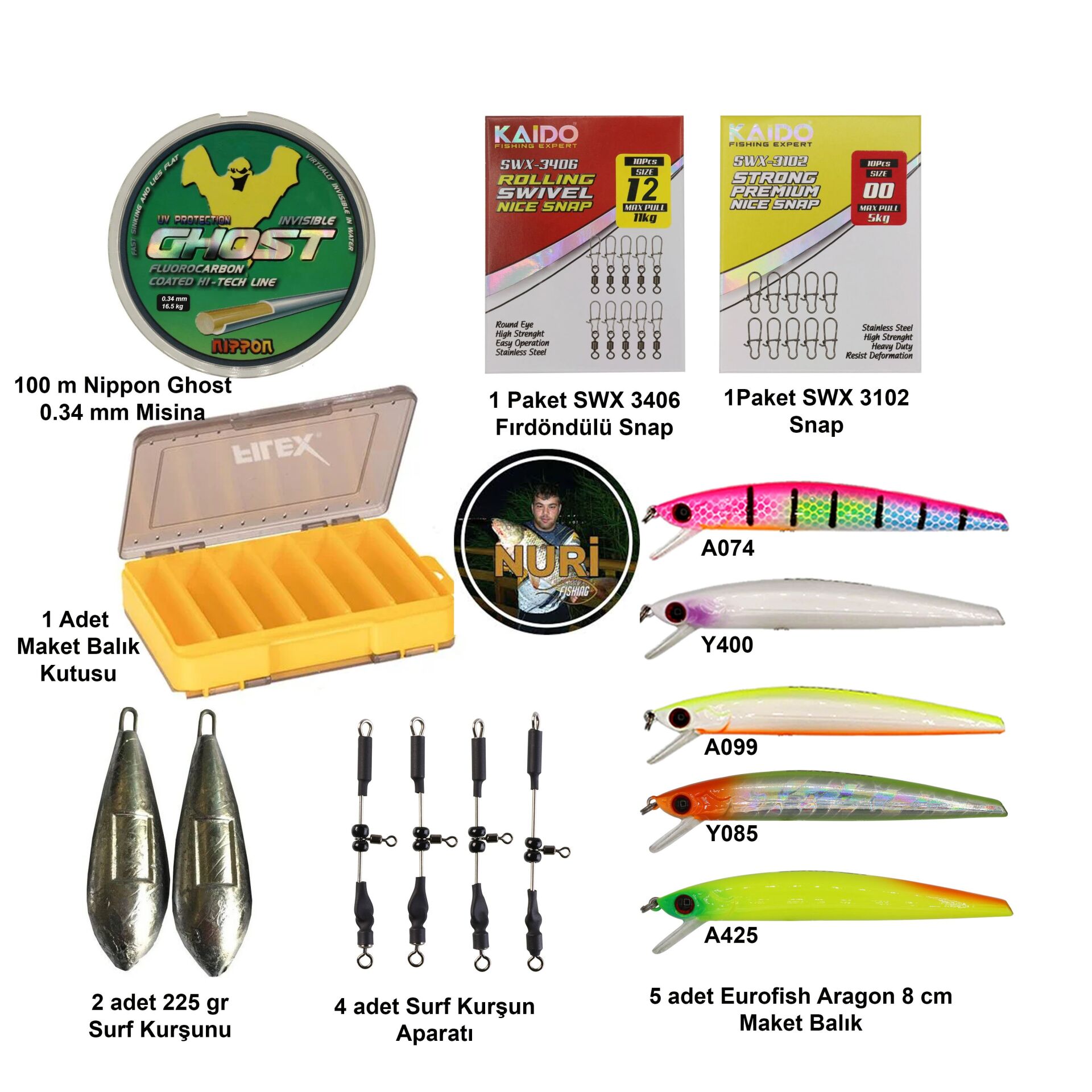 Kurşun Arkası Lüfer Seti (Nuri Fishinge Özel)