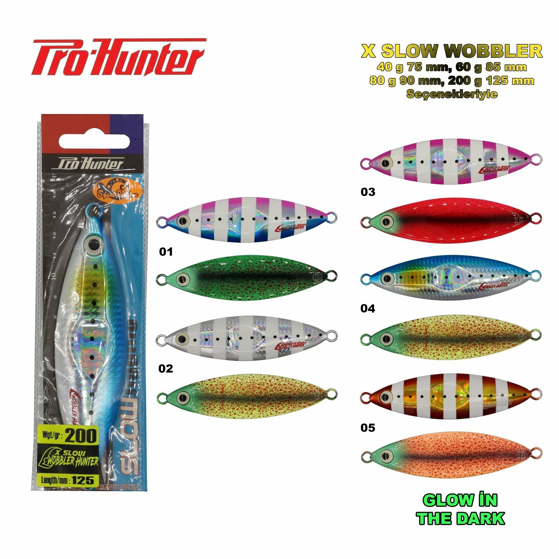 X Slow Wobbler Hunter Jig 200 Gr - 05