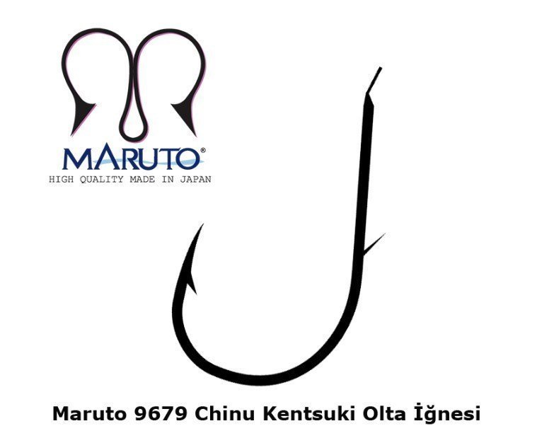 Maruto 9679NS Siyah Nikel Olta İğnesi 5