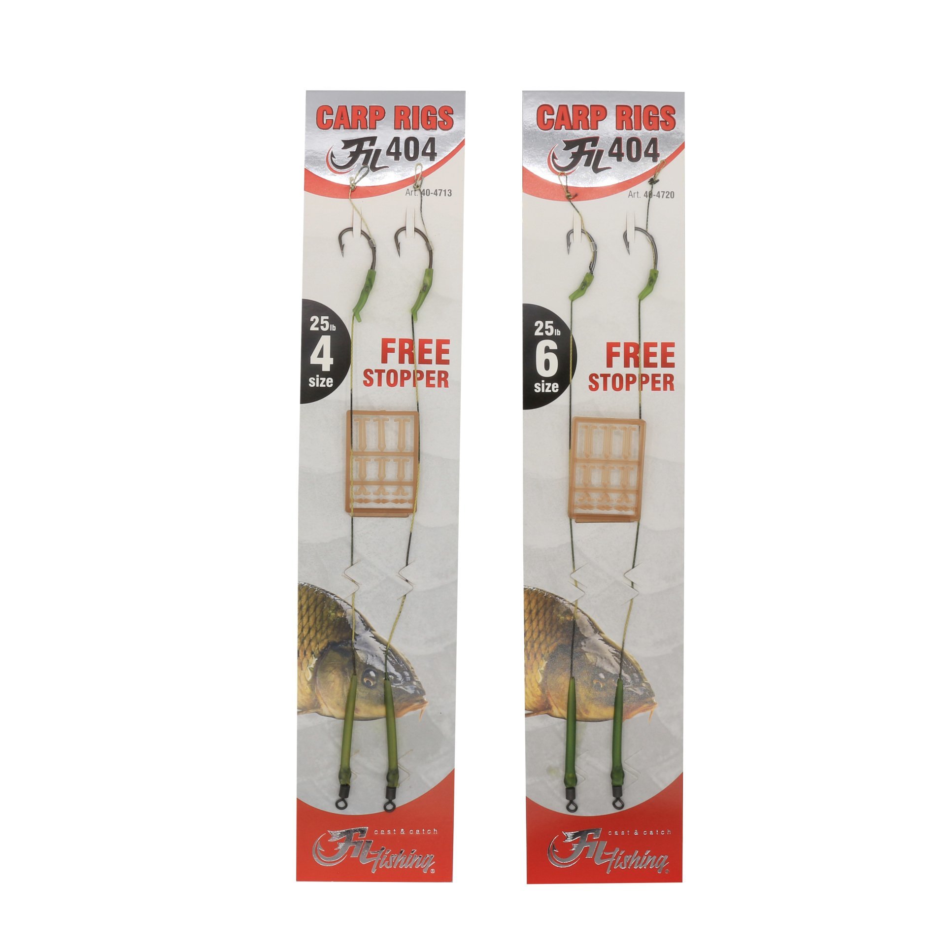 Carp Rigs 404 2li Hazır Takım No: 6