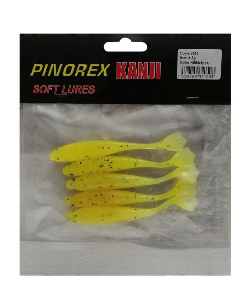 PINOREX 5465 KANJI SOFT LURES SİLİKON YEM 9CM 4.8GR COLOR: K080