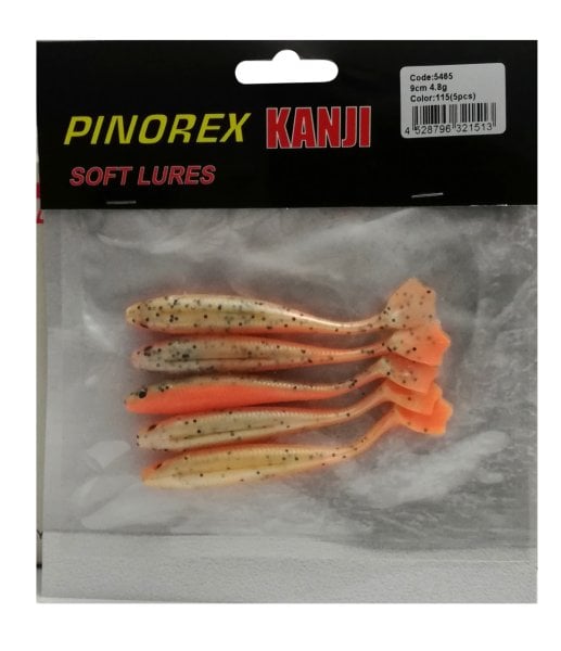 PINOREX 5465 KANJI SOFT LURES SİLİKON YEM 9CM 4.8GR COLOR: 115