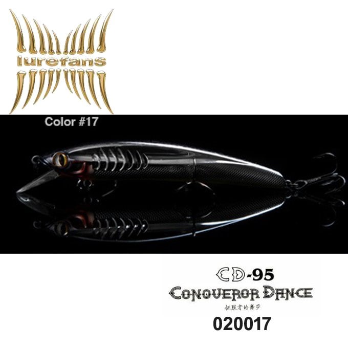 LUREFANS CONQUEROR DANCE CD95 9.5CM 10G COL: 17