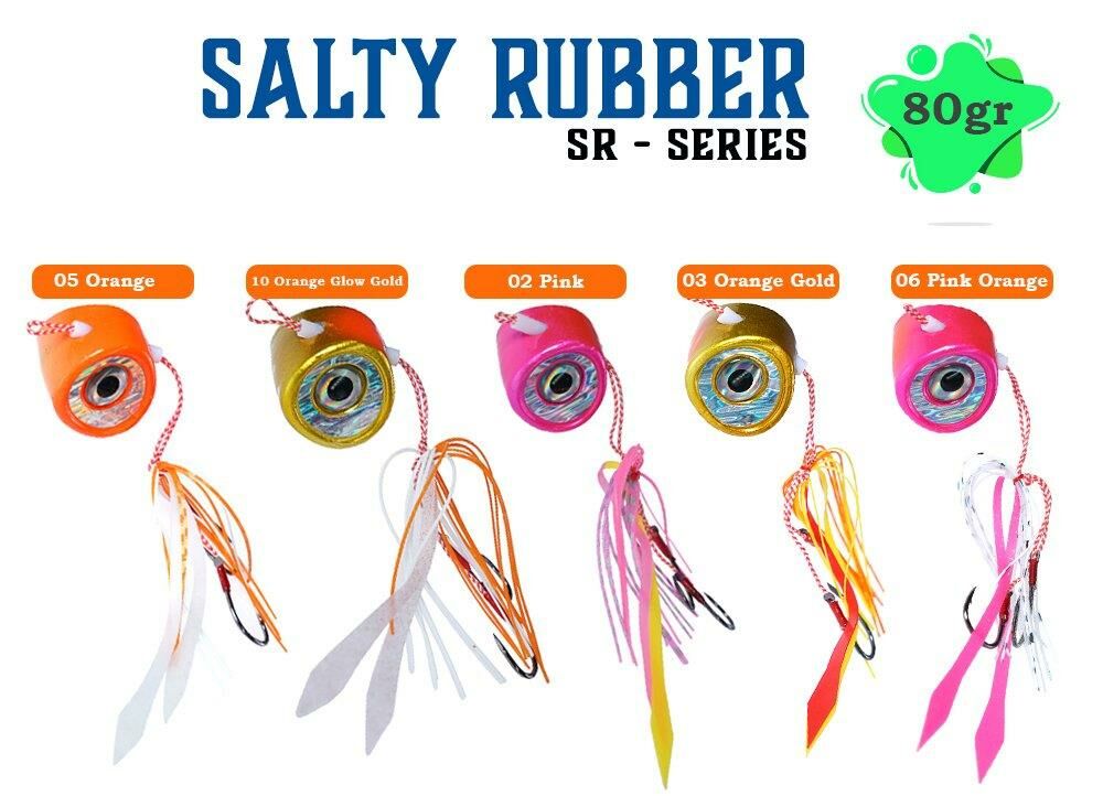 Fujin Salty Rubber 80gr SR Serisi Tai Rubber Set 