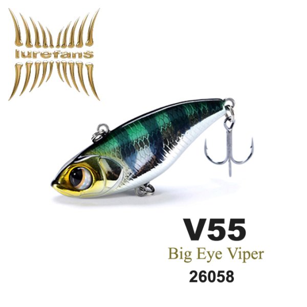 LUREFANS BIG EYE VIPER V55 5.5CM 11.5G COLOR: 58