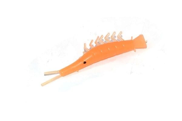 Captain 3052 Silikon Karides 6cm Suni Yem 5li Paket 004