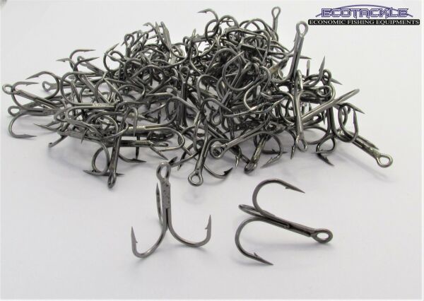 Ecotackle TB-16 Üçlü İğne Black Nikel 100p 14