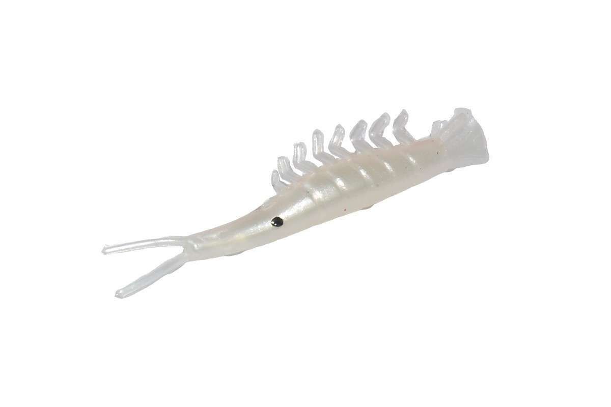 Captain 3052 Silikon Karides 6cm Suni Yem 5li Paket 005