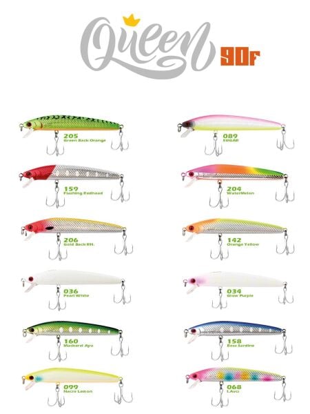 Fujin Queen 90F 90mm Maket Balık
