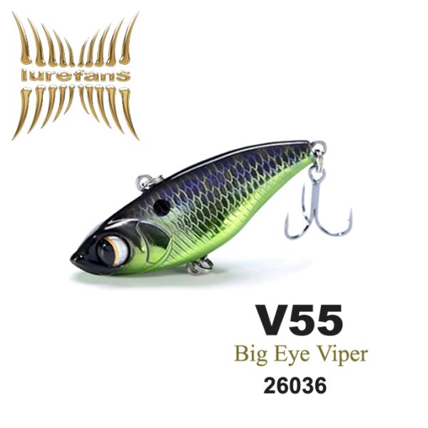 LUREFANS BIG EYE VIPER V55 5.5CM 11.5G COLOR: 36