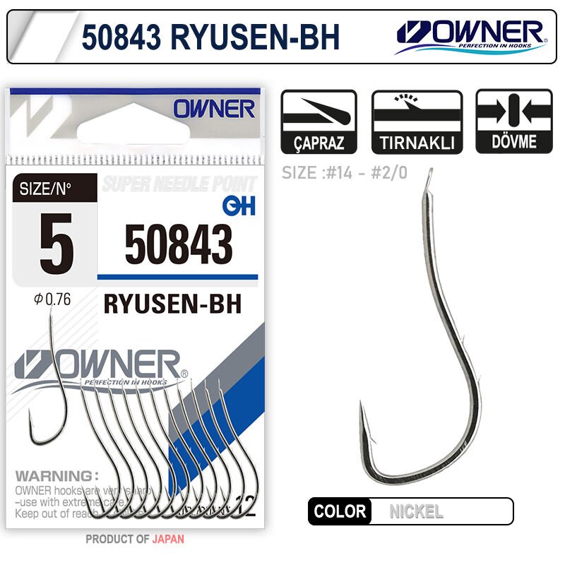 Owner 50843 Ryusen-Bh White İğne 4