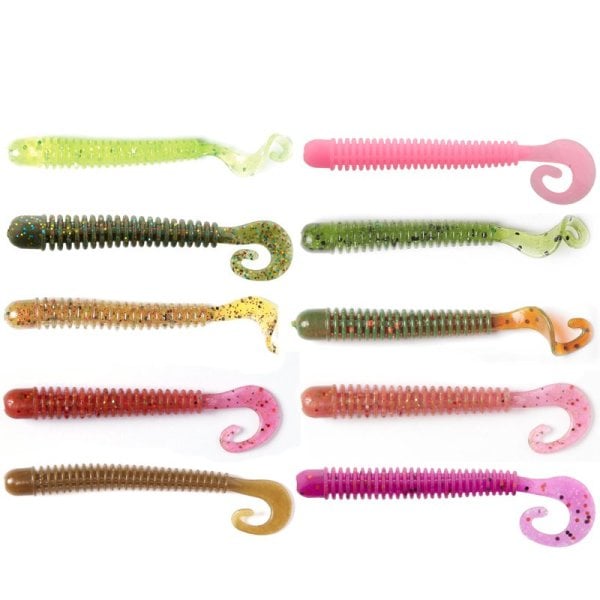 Lucky John Ballist 3.3'' (8.38 cm) 8P Silikon Yem PA16