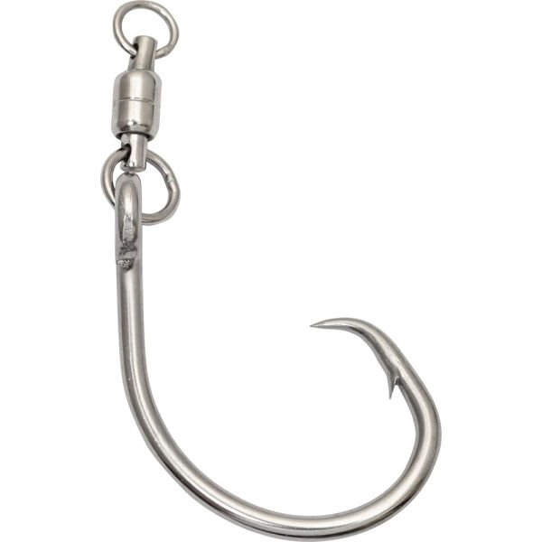 Mustad Swivel Demon Offset Circle SE39943NP 4X Strong Olta İğnesi STAINLESS STEEL - NO:8/0 - 2Lİ