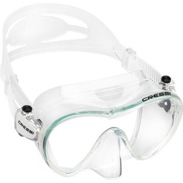 Cressi F1 Frameless Dalış Maskesi CLEAR-CLEAR - YETİŞKİN