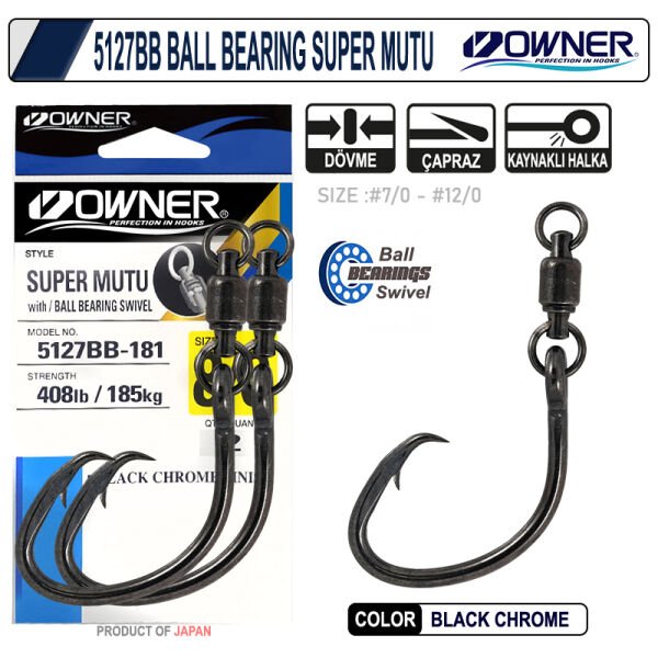 OWNER 5127BB SUPER MUTU BB 10-0