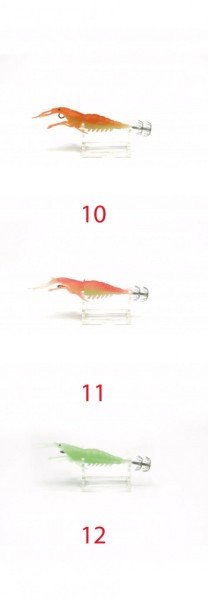 Captain 3024 Kalamar Zokası 10cm Silikon Shrimp Squid 11