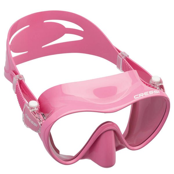 Cressi F1 Frameless Dalış Maskesi Pink - ÇOCUK
