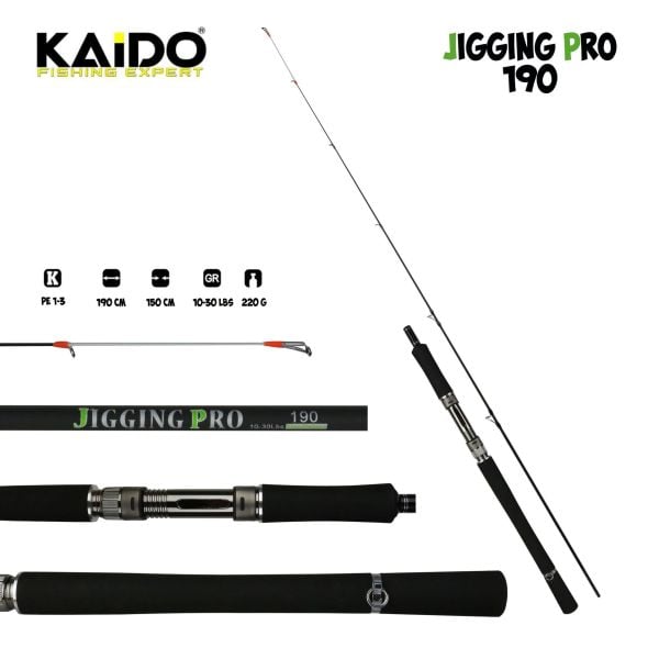 Kaido Jigging Pro 190Cm Kamış PE 1-3