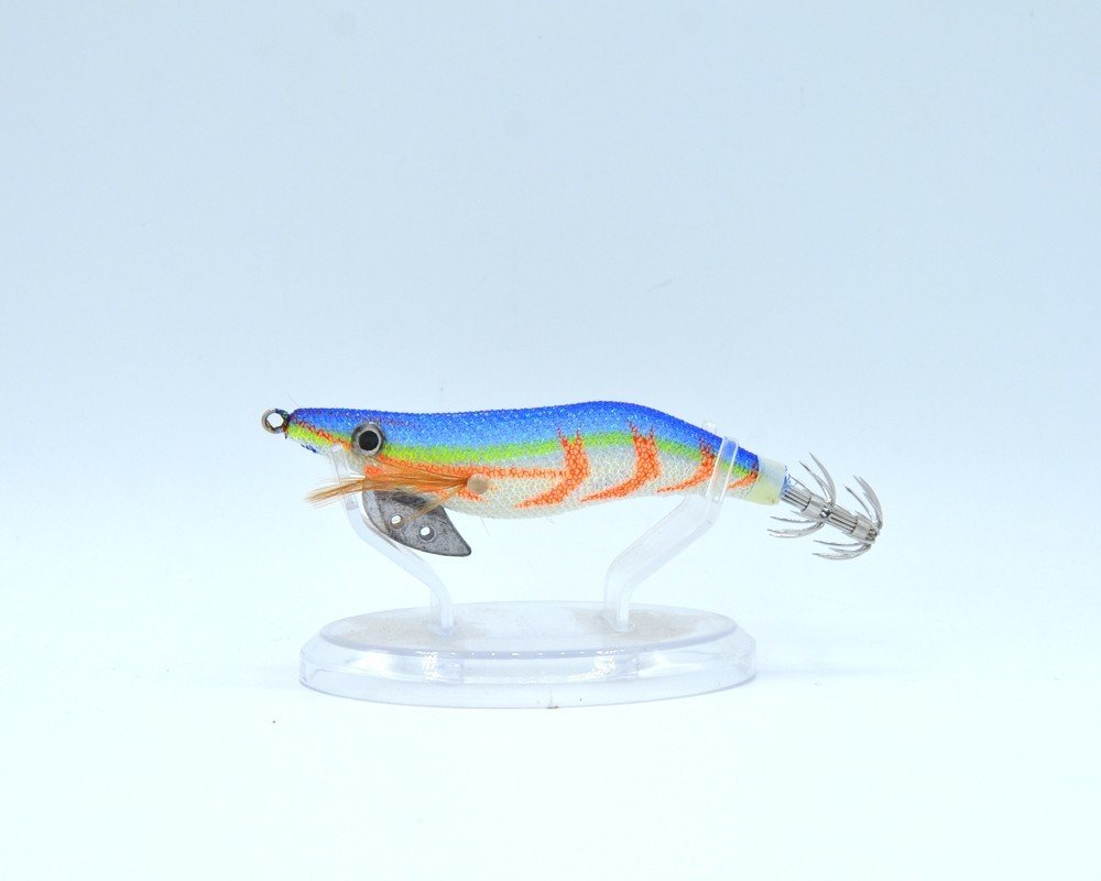 Captain 3017 Kalamar Zokası 10cm Wanted UV Squid Size 2.5 08