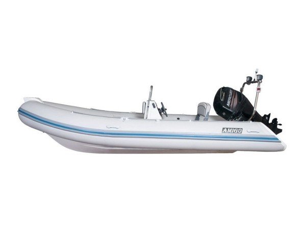 Aqua Storm VIB Fiber Taban Motor Takılan Konsollu Vib Bot Beyaz - 450 cm