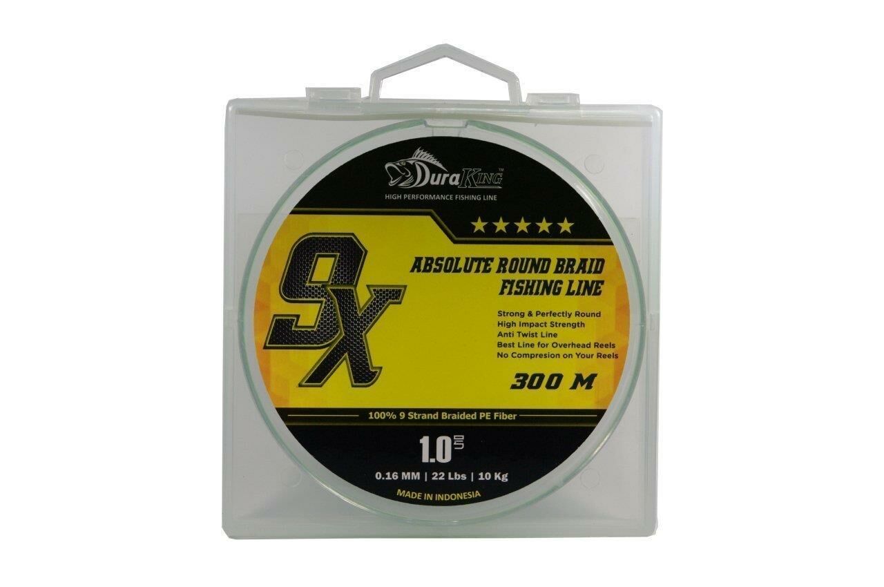 Duraking 9X 9 Katlı 300mt İp Misina 