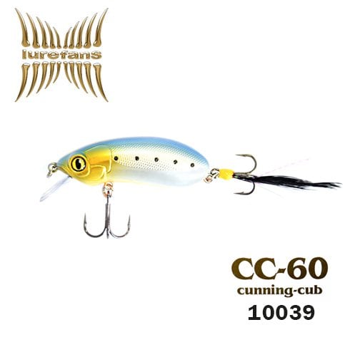 LUREFANS CUNNING CUB CC60 6CM 9.5G / COL. 39
