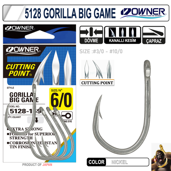 OWNER 5128 GORILLA BIG GAME 4-0