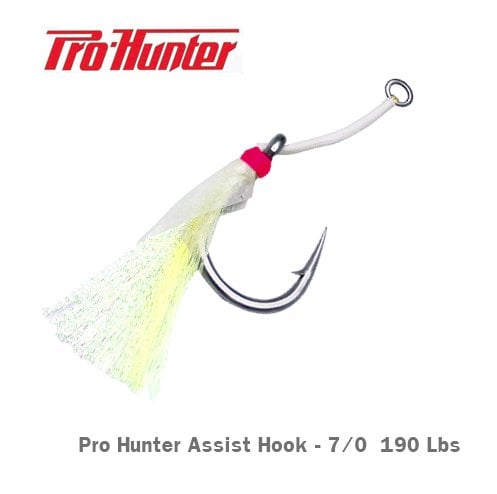 PRO HUNTER JİG İĞNESİ Hİ-POWER SİNGLE STİNGER ASSİST HOOK 7/0